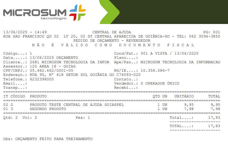 orcamento