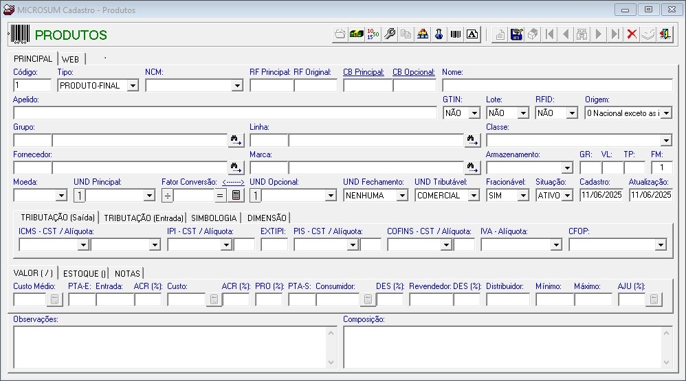tela inicial produtos 1
