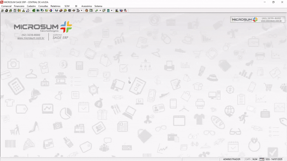 cadastro clientes (pdv)
