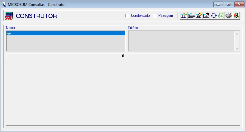 Realizar consultas personalizadas através do Construtor – Microsum ...