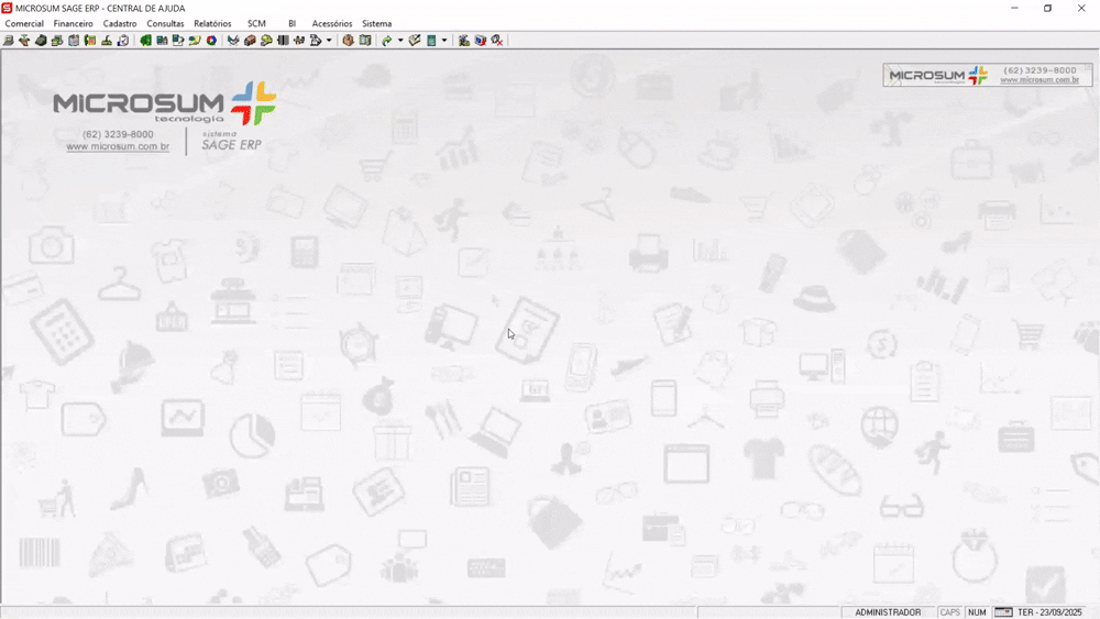 ocorrencia comercial