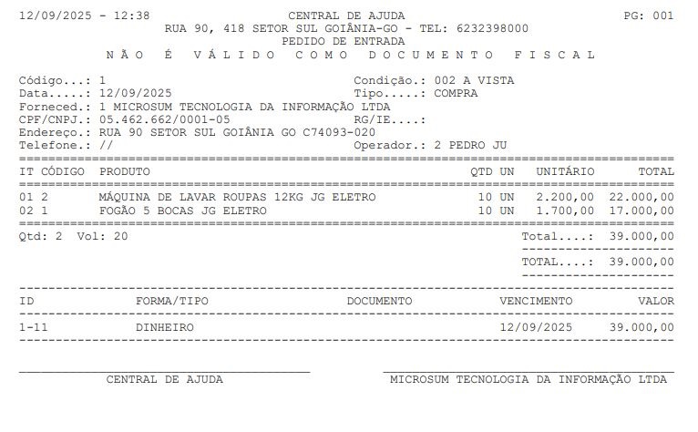 entradas impressoes