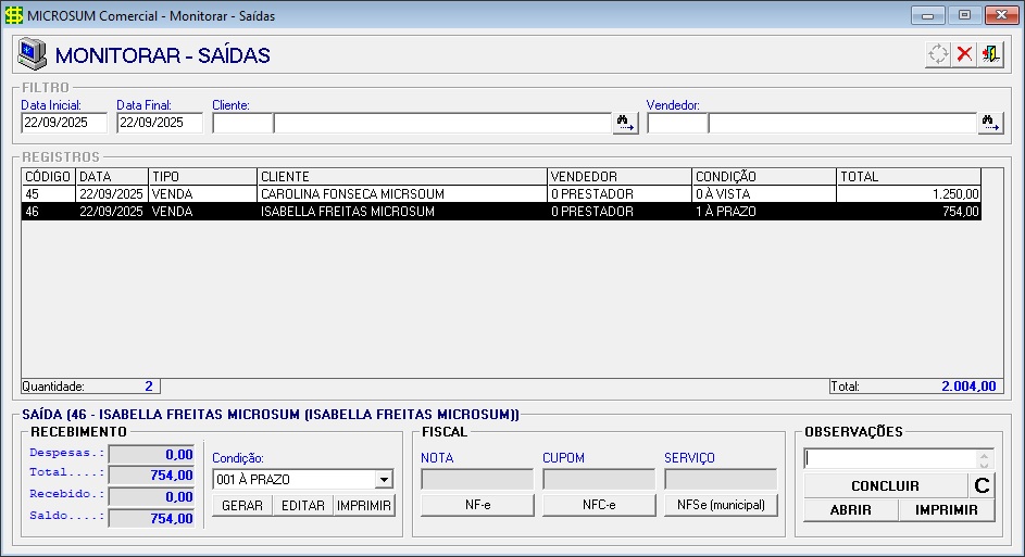 monitorar completo
