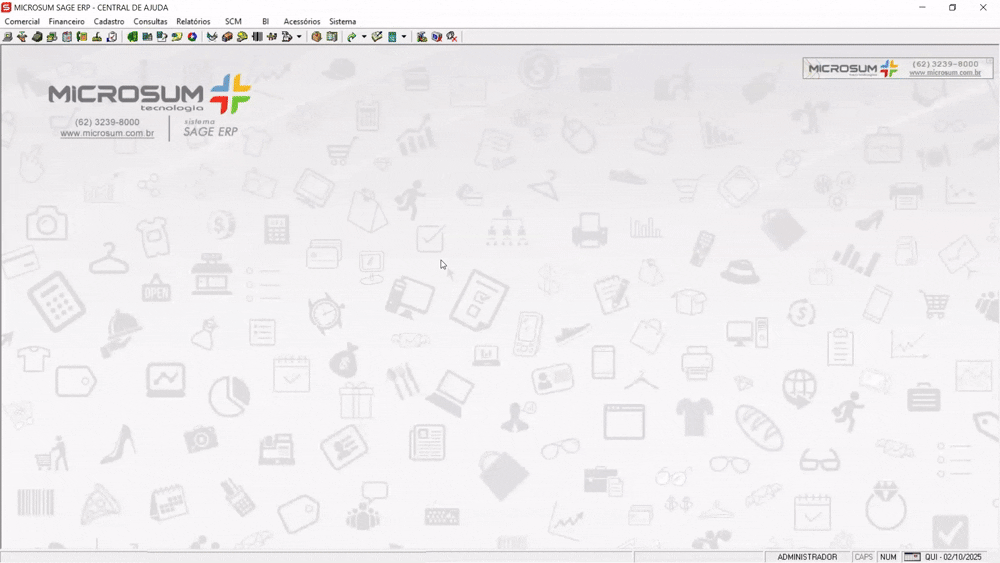 contingências abrir