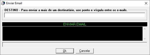 tela de email