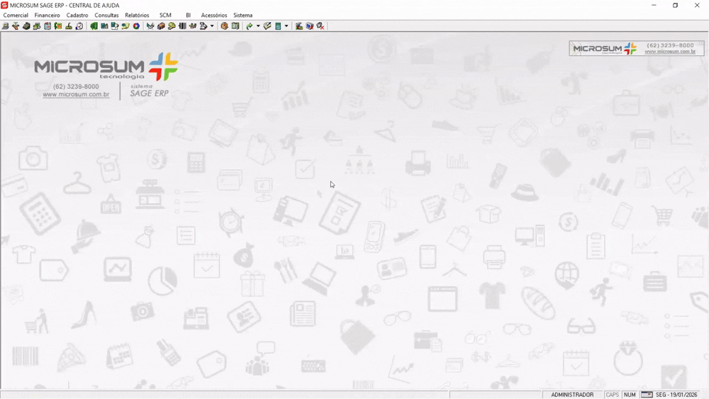 configurancao arquivo relogio ponto