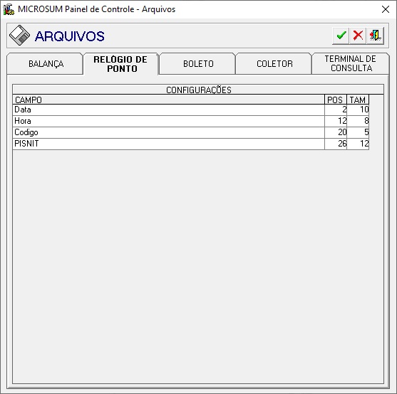 arquivo relogio ponto