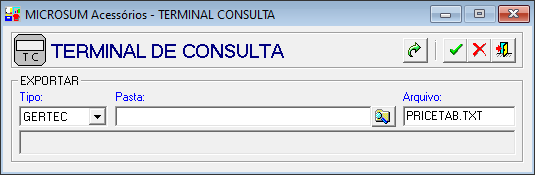 termina de consulta