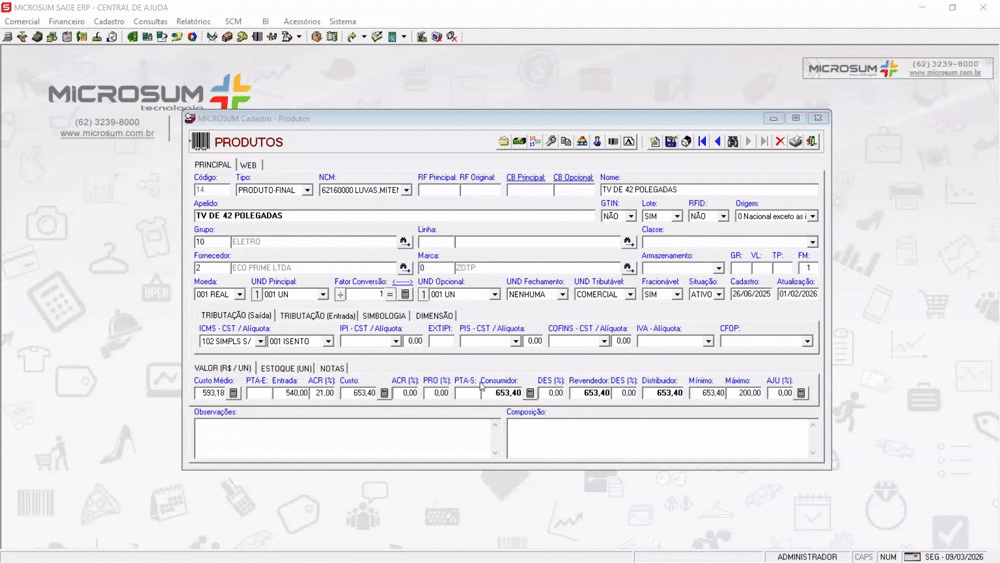 calculadora consumidor